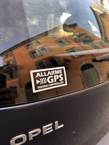 Adesivi antifurto satellitare - adesivi,