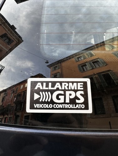 Adesivi antifurto satellitare - adesivi,