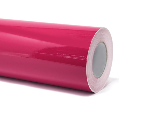 Pellicola adesiva rosa lucido