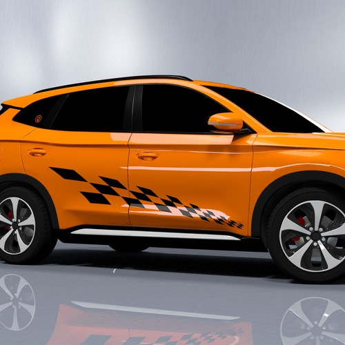 Adesivi auto design - design, |